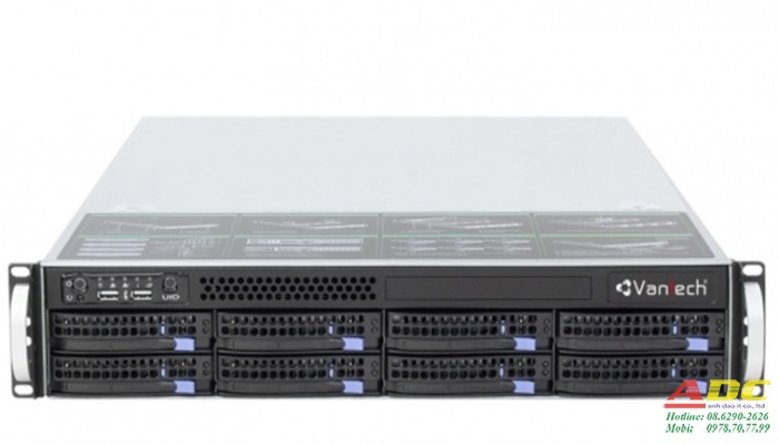 Server lưu trữ ghi hình thông minh 64 kênh VANTECH VS-0864R